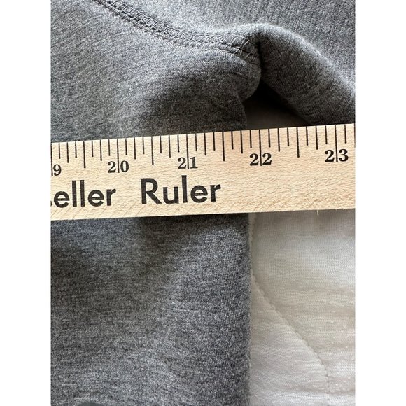 NHL Calgary Flames G-III Womens Large Gray Jacket Touch by Alyssa Milano NWT - Picture 9 of 13